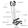 Artudatech Fitness Workout Exercise Air Stair Stepper Machine Cardio Equipment + Handle Bar Multi-Function Mini Stepper Exercise Stepper Machine with Adjustable Twist Table Space Saving for Home view 3