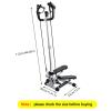 Artudatech Fitness Workout Exercise Air Stair Stepper Machine Cardio Equipment + Handle Bar Multi-Function Mini Stepper Exercise Stepper Machine with Adjustable Twist Table Space Saving for Home view 4