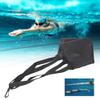 Swim Belt Swimming Strength Training Belt with Swim Parachute Swim Harness Belt with Mesh Pocket(Black) view 4
