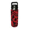 MightySkins Skin Compatible with YETI Rambler 26 OZ Bottle - Red Modern Camo | Protective, Durable, and Unique Vinyl Decal wrap Cover | Easy to Apply, Remove, and Change Styles | Made in The USA view 1