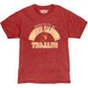 Blue 84 Men's USC Trojans T Shirt Heathered Team Color, Usc Trojans Heather Cardinal, XX-Large view 3