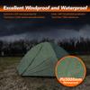 MC TOMOUNT Backpacking Tent 1 Person Waterproof Lightweight Double Layer Free-Standing Aluminum Pole for Outdoor Camping Hiking 4 Season view 2