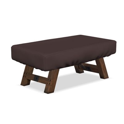 Covers & all Air Hockey Table Cover 18 Oz Waterproof - 100% UV & Weather Resistant Outdoor Table Cover with Elastic for Snug Fit (88" W x 44" D x 15" H Inches, Coffee)