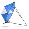 VGEBY 108 cm Kayak Boat Wind Sail, Canoes Downwind Wind Paddle Foldable Board Sail with Transparent Window and Storage Bag Sailboat Accessories Kit view 1