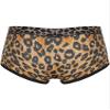 YONGHS Women's Sexy Leopard Print Underwear Hipster Panties High Waist Running Yoga Booty Shorts Activewear Leopard M view 2