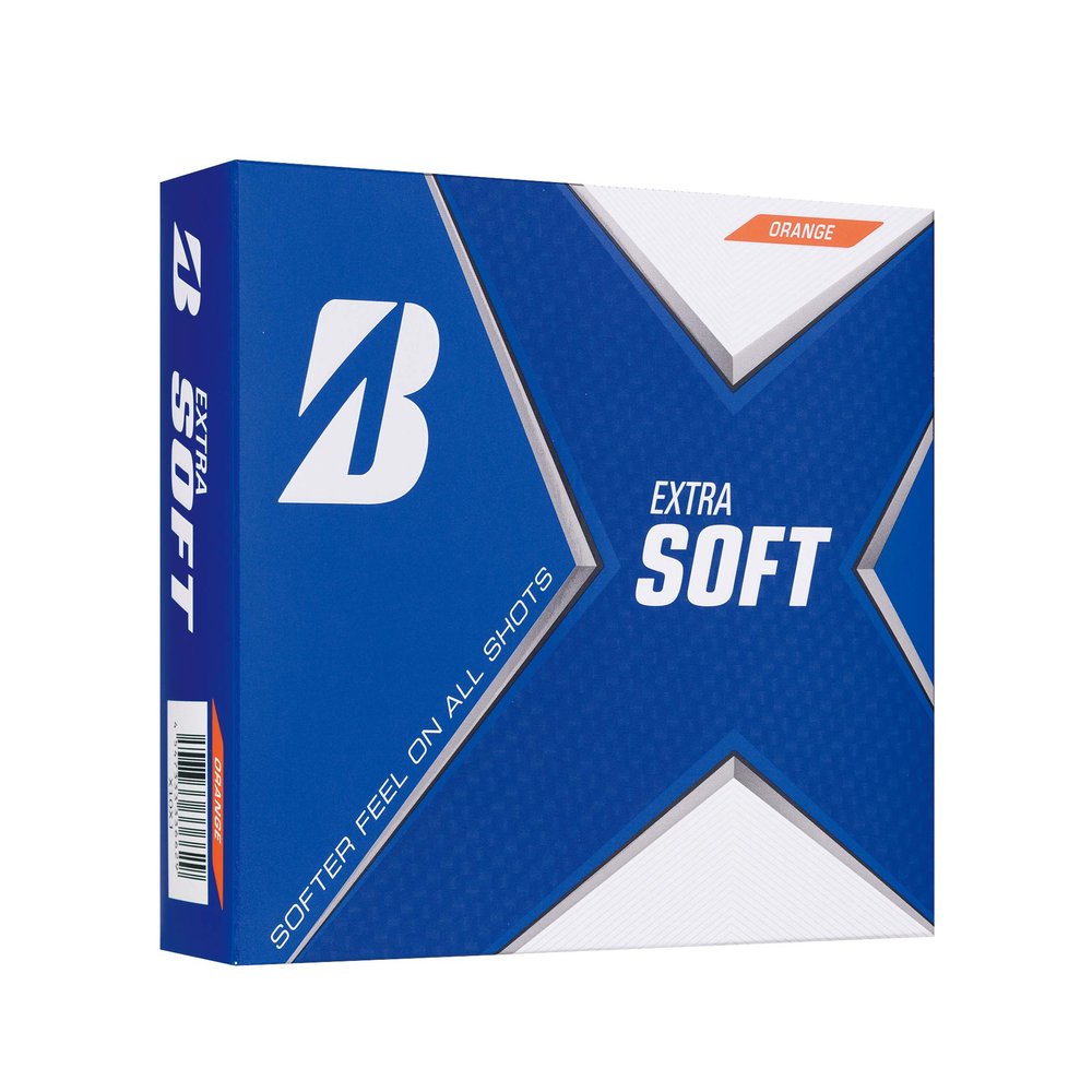 Bridgestone Extra Soft Golf Balls, 2021 Model, Pack of 12, Orange