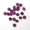 Lot of 10 Pieces Natural Rhodolite Garnet 3mm Round Shape Faceted Cut Loose Gemstone for Jewelry Making | AAA Quality 1MM to 6mm Round Calibrated Size Semi-Precious Gemstone view 3