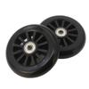 100mm Pro Kick Scooter Wheels Replacement Pair-Plastic Core 100mm Scooter Wheels for Razor Fuzion Scooters (2) view 3