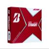 Bridgestone Super Straight Golf Balls, 2021 Model, Pack of 12, White view 1