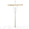 Set of 5 Sharps - Tuned Healing Chimes - Includes 5 Chimes, Hanger, & Mallet/Tuned to Correspond to The 5 Sharps view 2