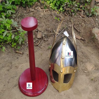 Nautical-Mart Armor Helmet Brass Wing