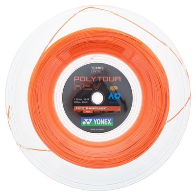 YONEX POLYTOUR REV Tennis String Reel Bright Orange