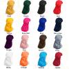 16 Pieces Velvet Durags for Men Long Tail Durags Caps Wide Strap Headwraps Soft Turban Beanies Pirate Hat Velvet Doo Rag for 360 Waves Men Women, 16 Colors view 2