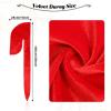 16 Pieces Velvet Durags for Men Long Tail Durags Caps Wide Strap Headwraps Soft Turban Beanies Pirate Hat Velvet Doo Rag for 360 Waves Men Women, 16 Colors view 3