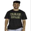 Blue 84 Men's Colorado Buffaloes T Shirt Tri-Blend Team Color, Colorado Buffaloes Black, Large view 2