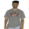 Blue 84 Men's Utah Utes T Shirt Tri-Blend Heather Gray, Utah Utes Heather Gray, Large view 2