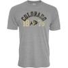 Blue 84 Men's Colorado Buffaloes T Shirt Tri-Blend Heather Gray, Colorado Buffaloes Heather Gray, XX-Large view 1