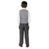 Spring Notion Big Boys' 2-Piece Vest Suit Set Charcoal-C 14 Vest and Pants view 2