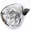 Vintage Retro Bicycle Bike Front Light Lamp 7 LED Fixie Headlight with Bracket (Silver) view 2