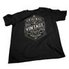 40th Birthday Gift Shirt for Men - Vintage 1986 Aged to Perfection - Gear - Black-001-4X view 4