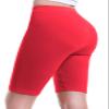 Design by Olivia Women's Basic High Waisted Active Yoga Soft Biker Shorts Ruby L view 1