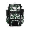 Boombah Rolling Superpack Baseball/Softball Gear Bag - 23-1/2" x 13-1/2" x 9-1/2" - Digital Camo Black/Dark Green - Telescopic Handle - Holds 4 Bats - Wheeled Version view 1