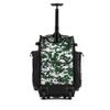 Boombah Rolling Superpack Baseball/Softball Gear Bag - 23-1/2" x 13-1/2" x 9-1/2" - Digital Camo Black/Dark Green - Telescopic Handle - Holds 4 Bats - Wheeled Version view 2