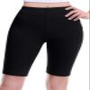 Design by Olivia Women's Basic High Waisted Active Yoga Soft Biker Shorts Black M view 2