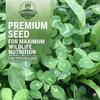 Hale Habitat & Seed Perennial Clover, Alfalfa, & Chicory Food Plot Seed Mix  Deer Attractant & Wildlife Forage Blend  High Protein Year-Round Plot  Covers Up to 1/2 Acre view 3