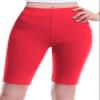 Design by Olivia Women's Basic Solid Active Yoga Biker Shorts Ruby S view 2