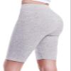 Design by Olivia Women's Basic Solid Active Yoga Biker Shorts Heather Grey S view 1