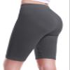 Design by Olivia Women's Basic Solid Active Yoga Biker Shorts Ash Grey S view 1