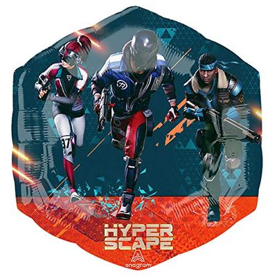 Anagram 23" Hyperscape Birthday Party Decoraiton Supply Mylar Foil Helium SuperShape Balloon