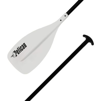 Pelican Maelstorm Paddle Lightweight and Ergonomic SUP Paddle - Adjustable Paddle from 191 to 201 cm (75-79 in) - White