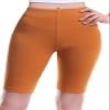 Design by Olivia Women's Basic Solid Active Yoga Biker Shorts Almond S view 2