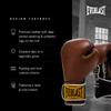 Everlast 1910 Leather Boxing Gloves | Vintage Training Gloves for Men and Women | Hook and Loop with Triple-Layer Foam | Heavy Bag & Fitness Training view 3