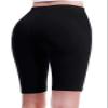 Design by Olivia Women's Basic Solid Active Yoga Biker Shorts Black L view 3