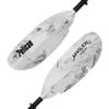 Pelican Sport - Poseidon Angler Kayak Paddle - Granite - 250cm (98.5 in.) - Anti-Slip Coating Aluminum Shaft & Fiberglass Reinforced Polypropylene Blades - 0/65 Blade Angle - PS1977-00 view 1