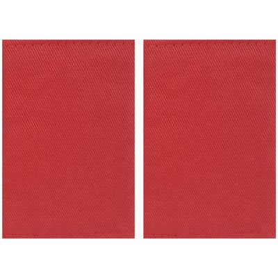 BuyStripes Solid Color Uniform Shoulder Boards Epaulets (Red)