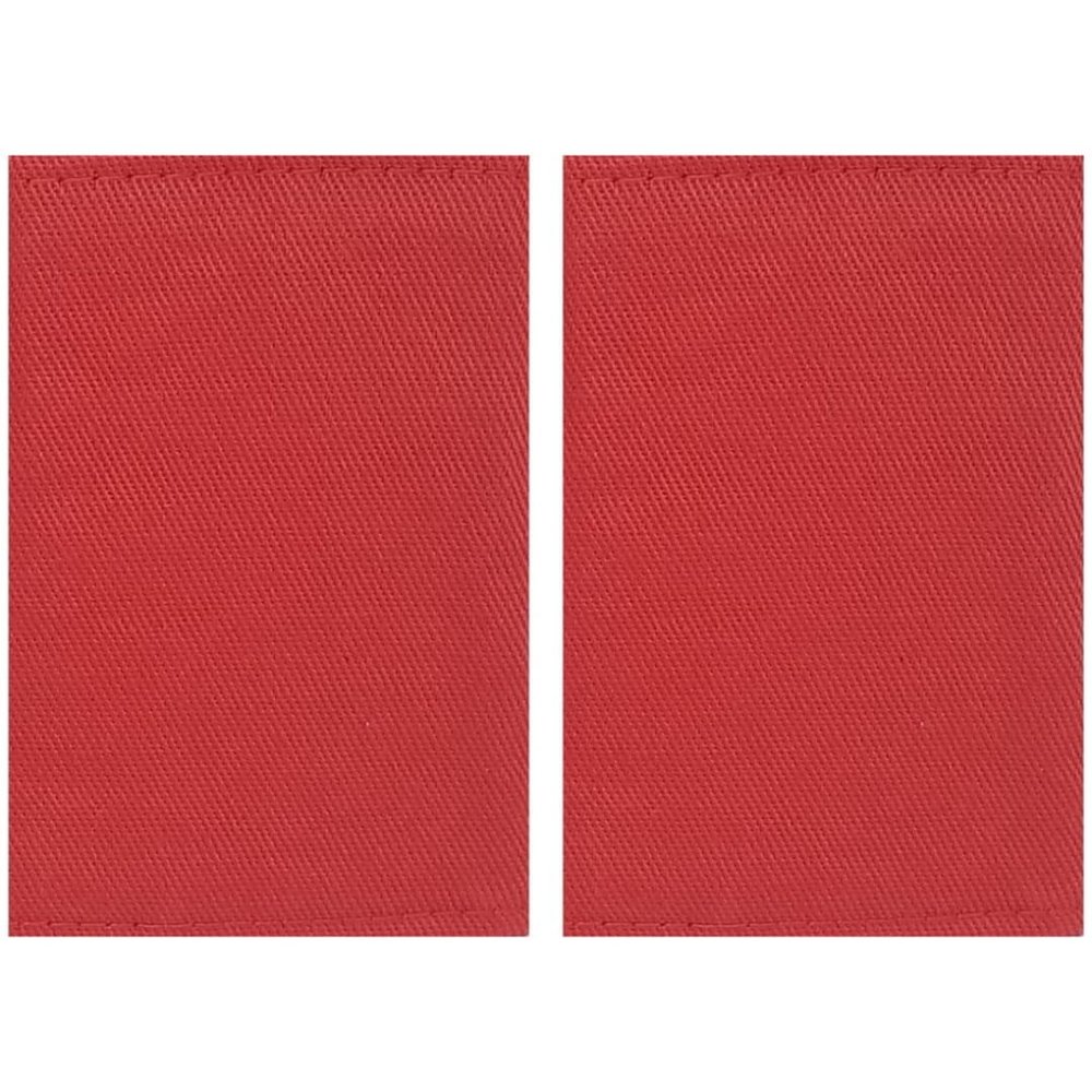 BuyStripes Solid Color Uniform Shoulder Boards Epaulets (Red)