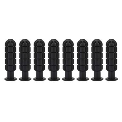 VBESTLIFE 8 Pieces of Foosball Parts to Replace Plastic Handle Grips for Children's Table Football Soccer Handle Grip Part Replacements