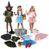 Rubies Girl's Wizard of Oz Trunk Set (Dorothy, Glinda the Good Witch, Wicked Witch of the West) for Themed Parties and Halloween, Small view 1