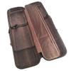 AMEYXGS Takedown Recurve Bow Case Hard Bow Carry Storage Box Arrow Holder for Archery Hunting Shooting (Brown, M:31.5"x7.9"x5.1") view 4