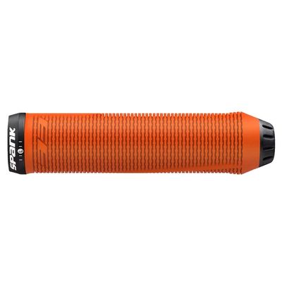 Spank Spike Grip 33 MM (Orange), Bicycle Handle Bar, Comfortable Non-Slip Bike Handle Grips, Bicycle Handlebar Grips, Soft Non-Slip-Rubber Hand Grip, Ergonomic Design