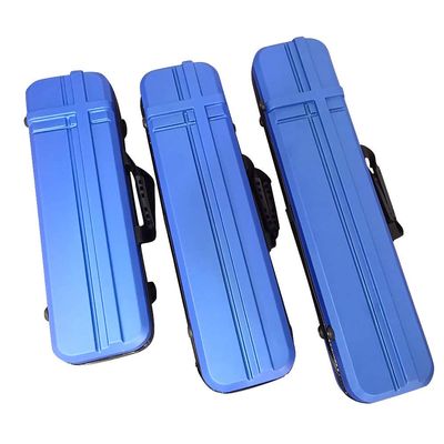 AMEYXGS Takedown Recurve Bow Case Hard Bow Carry Storage Box Arrow Holder for Archery Hunting Shooting (Blue, S: 27.5"x7.9"x5.1")