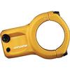 Spank Spoon 350 Stem,Gold (Diameter 35mm, Length: 35/43mm, Rise: 0), Chamfered bar clamp, Ultra-short stack height, Bicycle Stem, Ideal for ASTM 5, All mountain, enduro, trail, free ride, DJ, E-Bike view 1