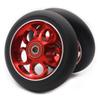 2Pcs 110mm Pro Scooter Wheels with ABEC 9 Bearings Fit for MGP/Razor/Lucky Envy/Vokul Pro Scooters Replacement Wheels (A-Red) view 1