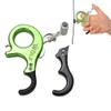 SHARROW Compound Bow Release Aid Adjustable 3 or 4 Finger Grip Aluminum Alloy Archery Release Aids for Left and Right Hand Hunting Accessories (Green) view 1