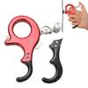 SHARROW Compound Bow Release Aid Adjustable 3 or 4 Finger Grip Aluminum Alloy Archery Release Aids for Left and Right Hand Hunting Accessories (red) view 1