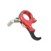 SHARROW Compound Bow Release Aid Adjustable 3 or 4 Finger Grip Aluminum Alloy Archery Release Aids for Left and Right Hand Hunting Accessories (red) view 3